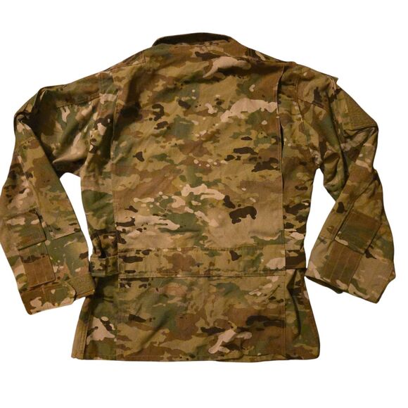 US Army Nato Jacket Medium Short Air Crew Combat Flight Air Force Camo Hunting - Picture 2 of 8